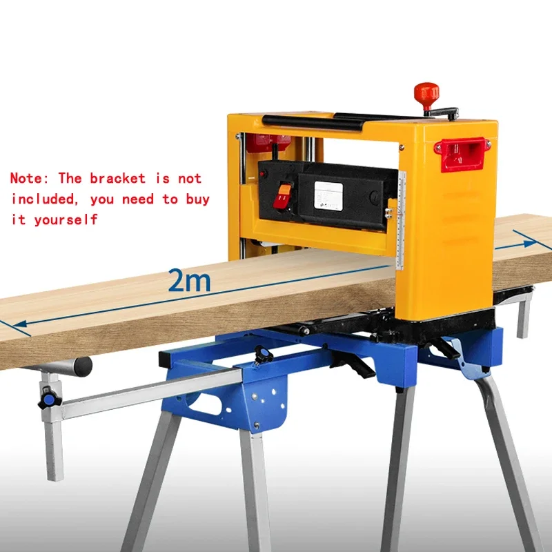M1B-LS-3301 Bakeliet Schaafmachine Multifunctionele 13-Inch Houtbewerking Schaaf Kleine Huishoudelijke Bureaublad Schaaf 2000W 8000r/Min Yz