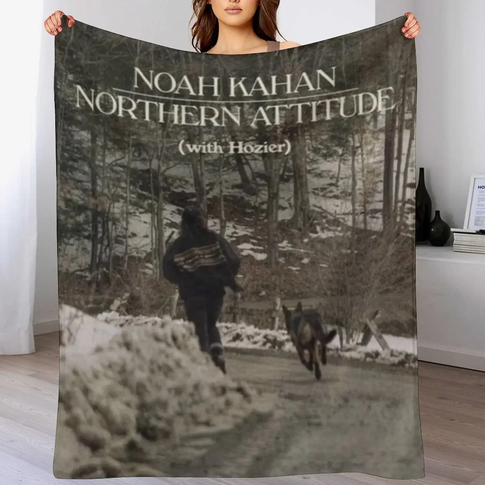 Northern Attitude Throw Blanket cobertores e mantas Shaggy para cobertores de inverno