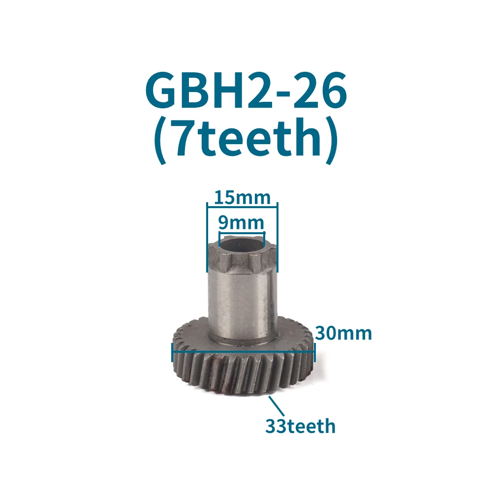 Drive teeth Gears for Bosch GBH2-26 GBH 2-26 GBH2-26E RE DRE Power Hammer High Gear Power Tools Accessories Replacements