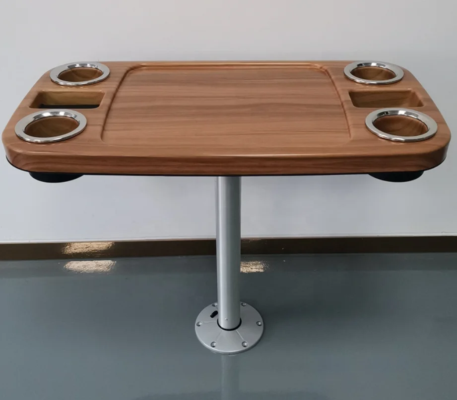 Rv Furniture Kit Caravan Table Motorhome Table Drink Food Cup Tray Holder Stand Desk Travel