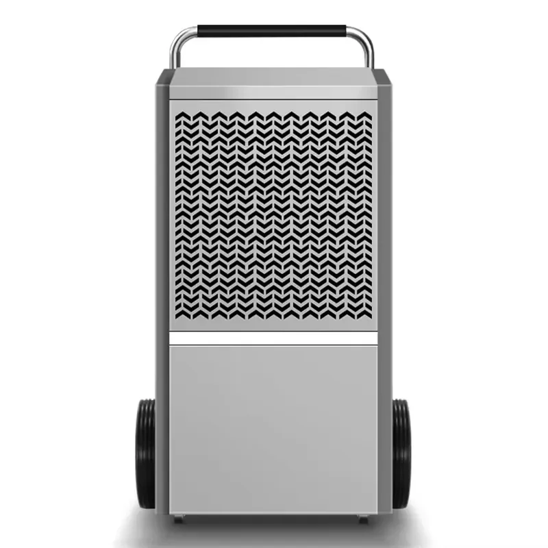 Industrial Dehumidifier Stainless Steel Air Drying Machine High Capacity Moisture Remover for Warehouse Basement Factory Use