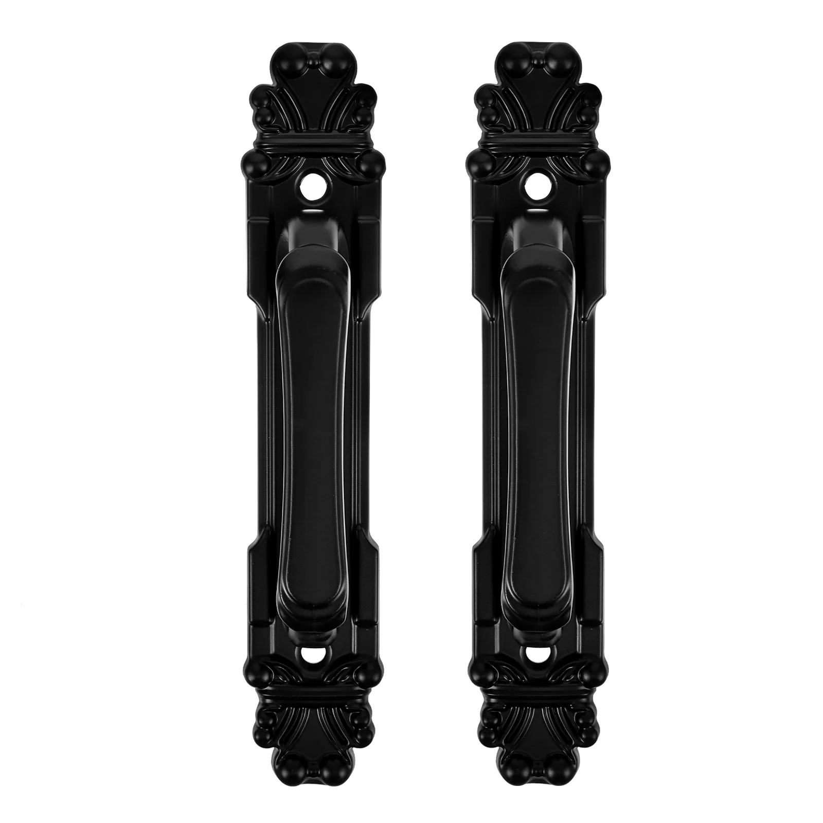 2 Pcs Barn Door Handle Handles Sliding Screen Wardrobe Furniture Pulls Copper for Accessories