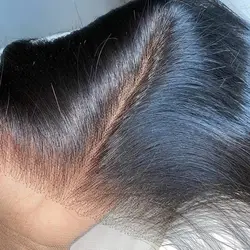 13x4 Straight Frontal Lace Only Transparent Lace 4x4 Swiss Closure Human Hair 100% Brazilian Water Wave Straight Lace Frontal