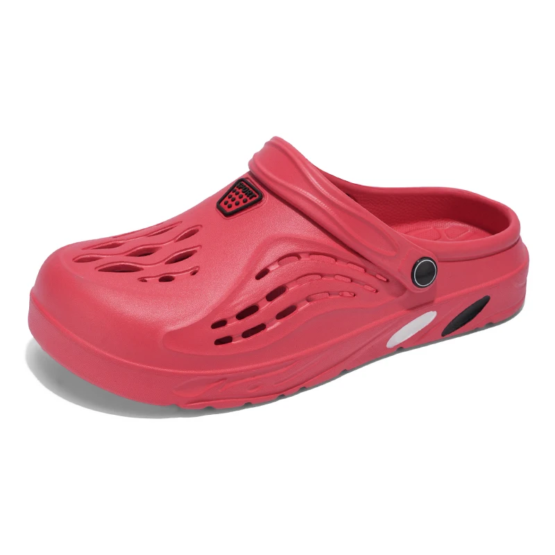 Men's slippers, summer EVA garden shoes, outdoor anti-slip shoes, beach shoes, comfortable sandals f...
