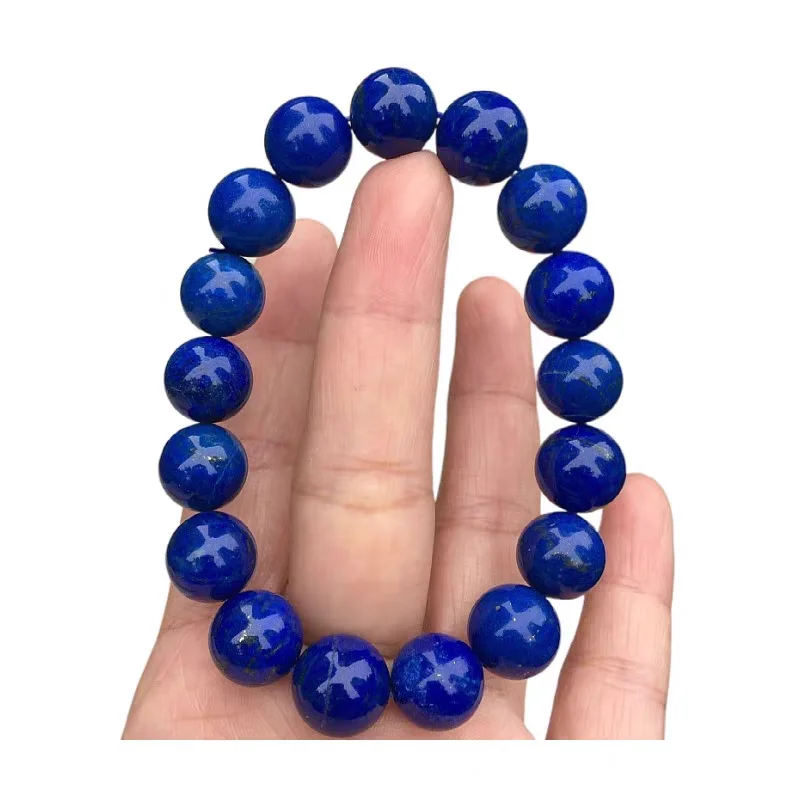 

Натуральный натуральный синий браслет из лазурита 10 мм, бусины для женщин и мужчин, лазурит, драгоценный камень, ювелирные изделия, редкий подарок, камень AAAAA