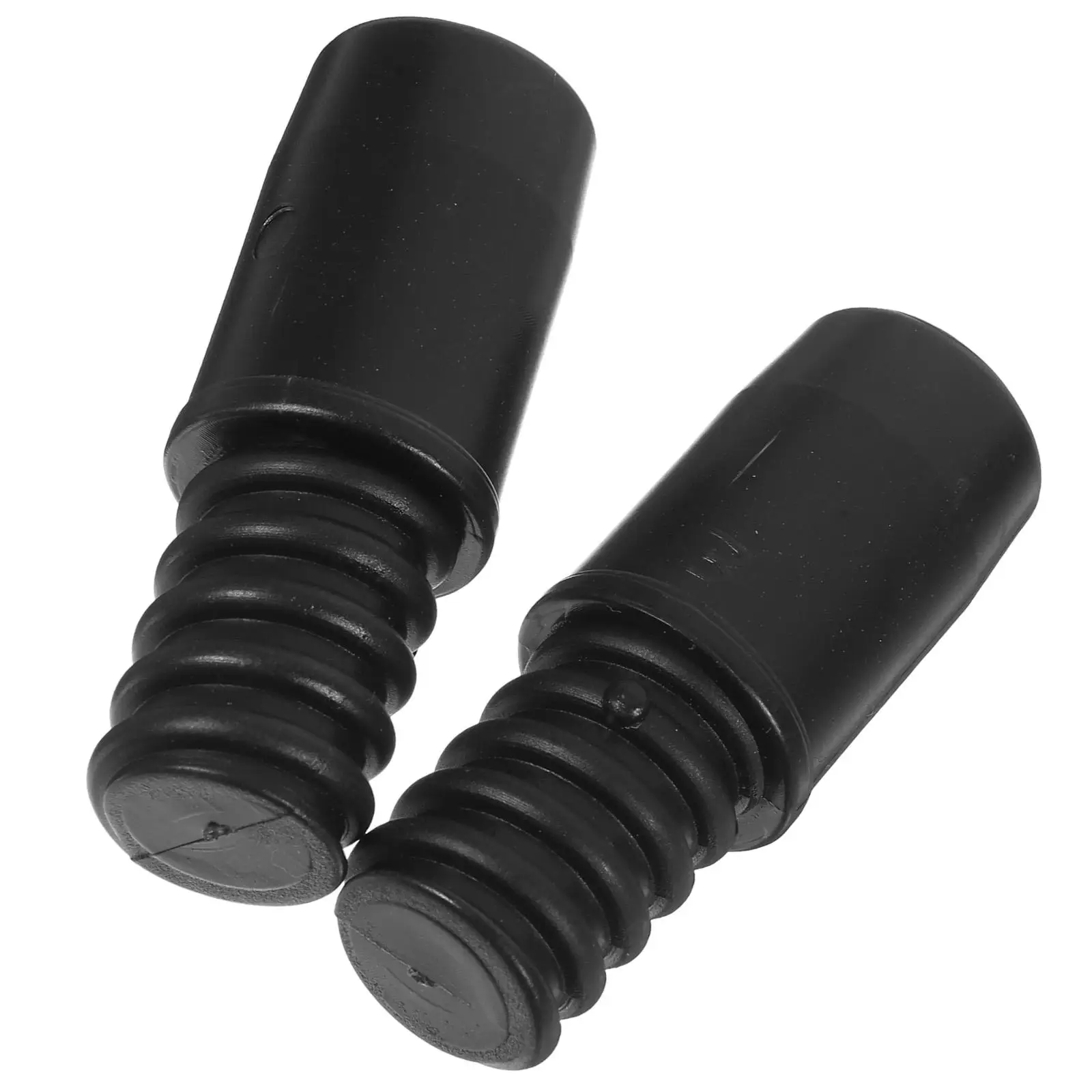 

2 Pcs Threaded Connector Pole End Adapter American Style Broom Handle Replacement Ends Plastic Tip