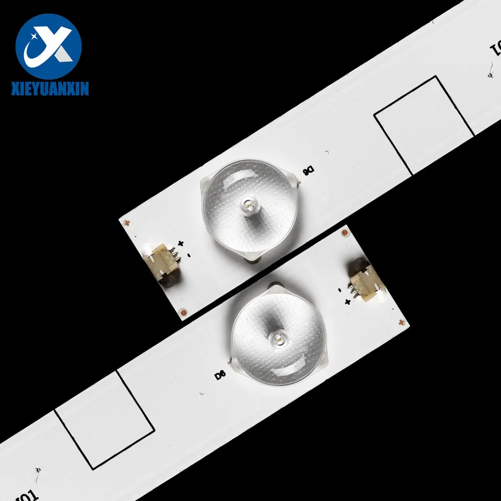 Imagem -02 - Hisense Led Backlight Peças de Reparação de tv 6led 3v 1w Svh500a22 Led50k320u 50ec280 50k22dg 50h5g Led50k20jd 50ec280jd 547 mm 50 Conjunto