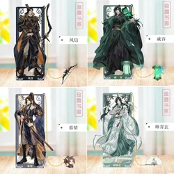 Shi Qingxuan Qi Rong zakładki Anime He Xuan Feng Xin Mu Qing zakładka Charms książka znacznik strony materiały piśmienne przybory szkolne prezenty