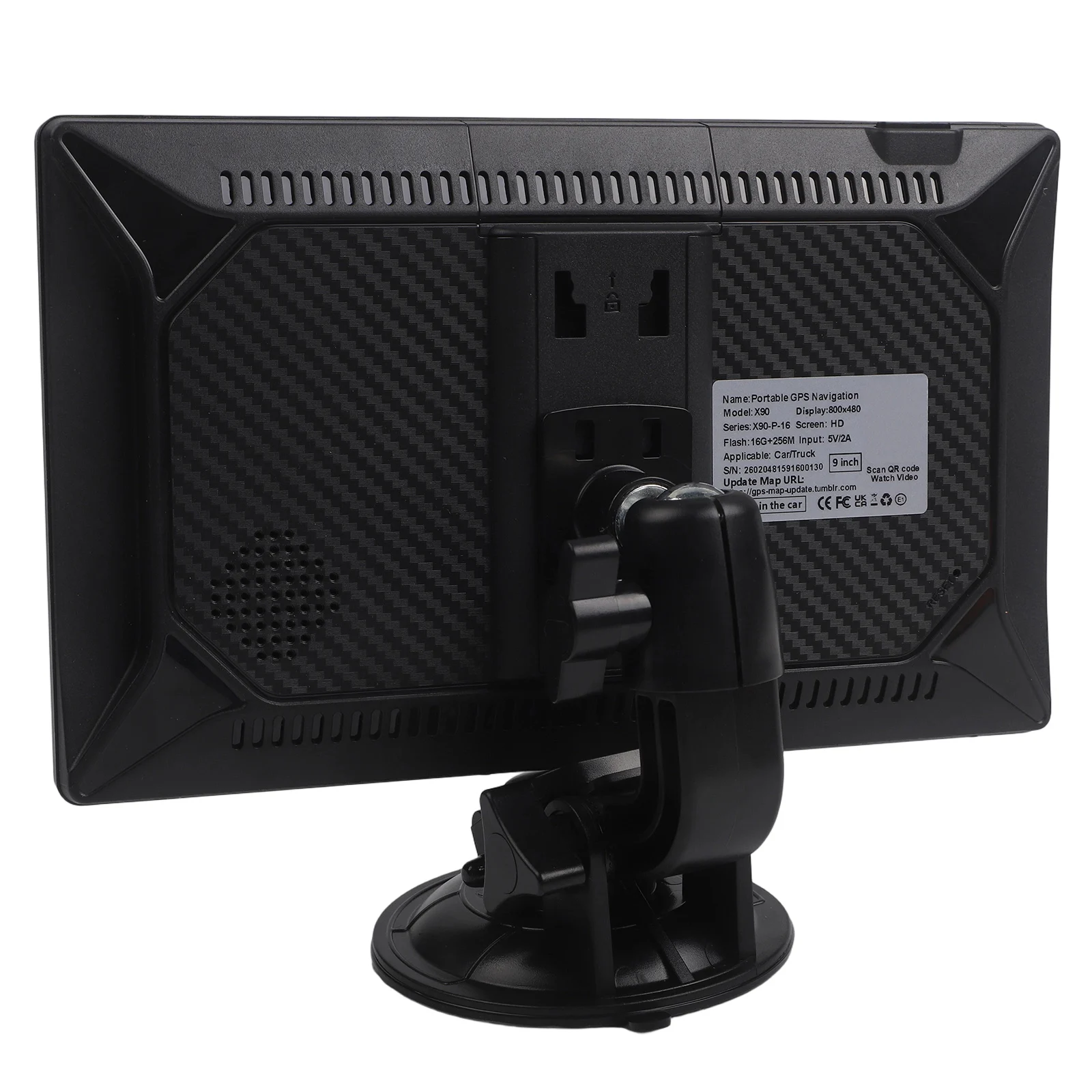 

Driving Assistance Black 9 Inch Truck GPS GPS Navigation System Multimedia Functionality Lane Assistance Feature