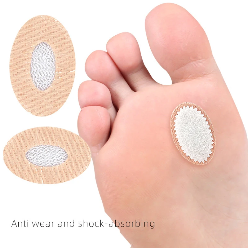 9pcs/Sheet Oval Foam Chicken Eye Patch Foot Calluses Anti Abrasion Blister Stickers High Heels Anti Wear Patch Foot Care