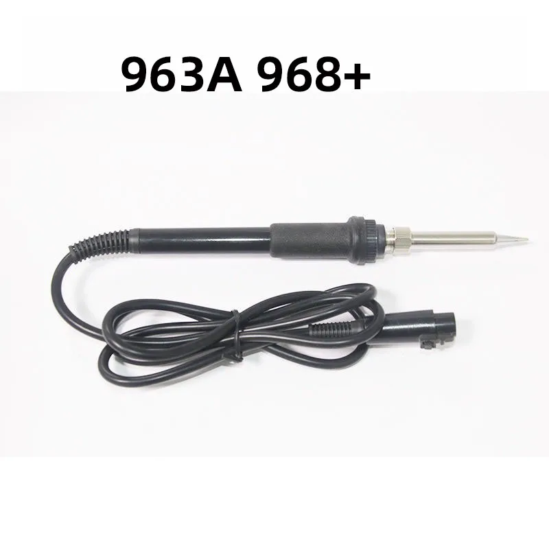 

Universal 968+963A welding station soldering iron handle 90W ceramic heating element 6-core plug