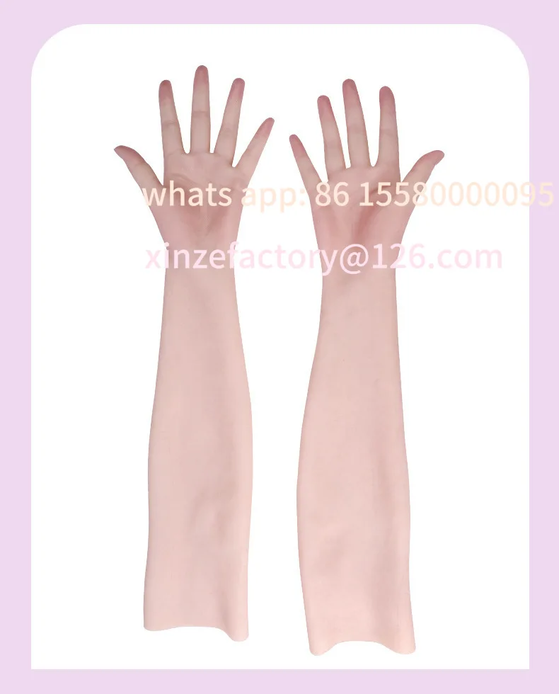 

Customizable Silicone Gloves to Cover Scar Prosthesis After Operation