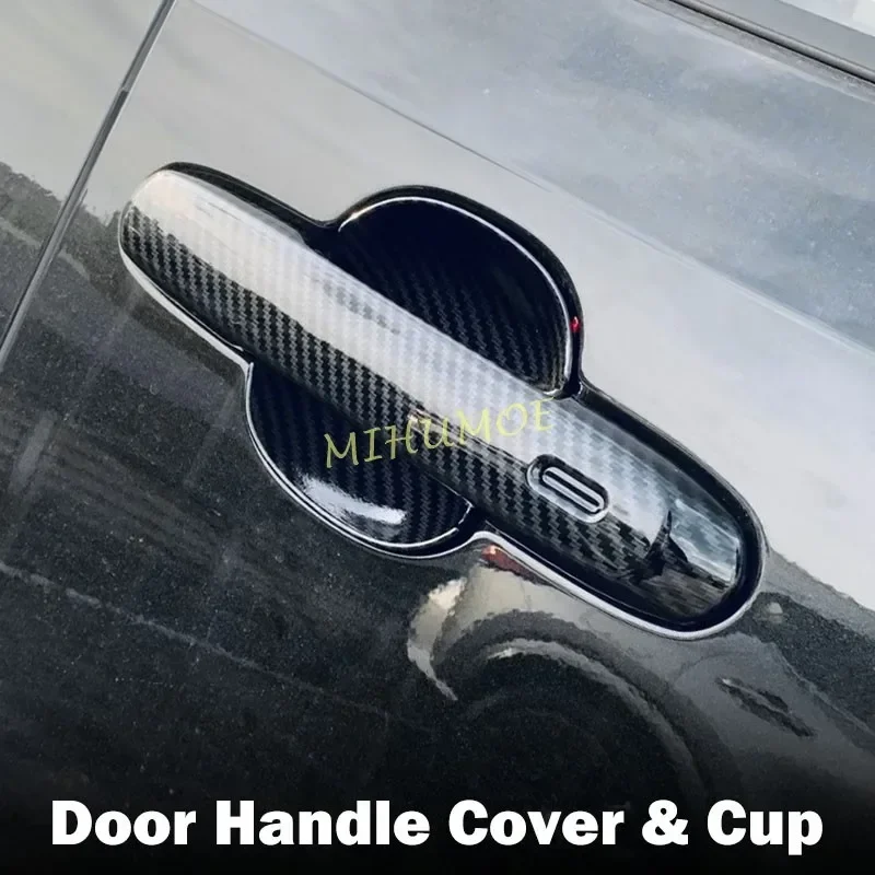 

Carbon Fiber Door Handle Cover + Cup Surrounds Stylish For Lexus GX550 2024 2025 2026 Accessories