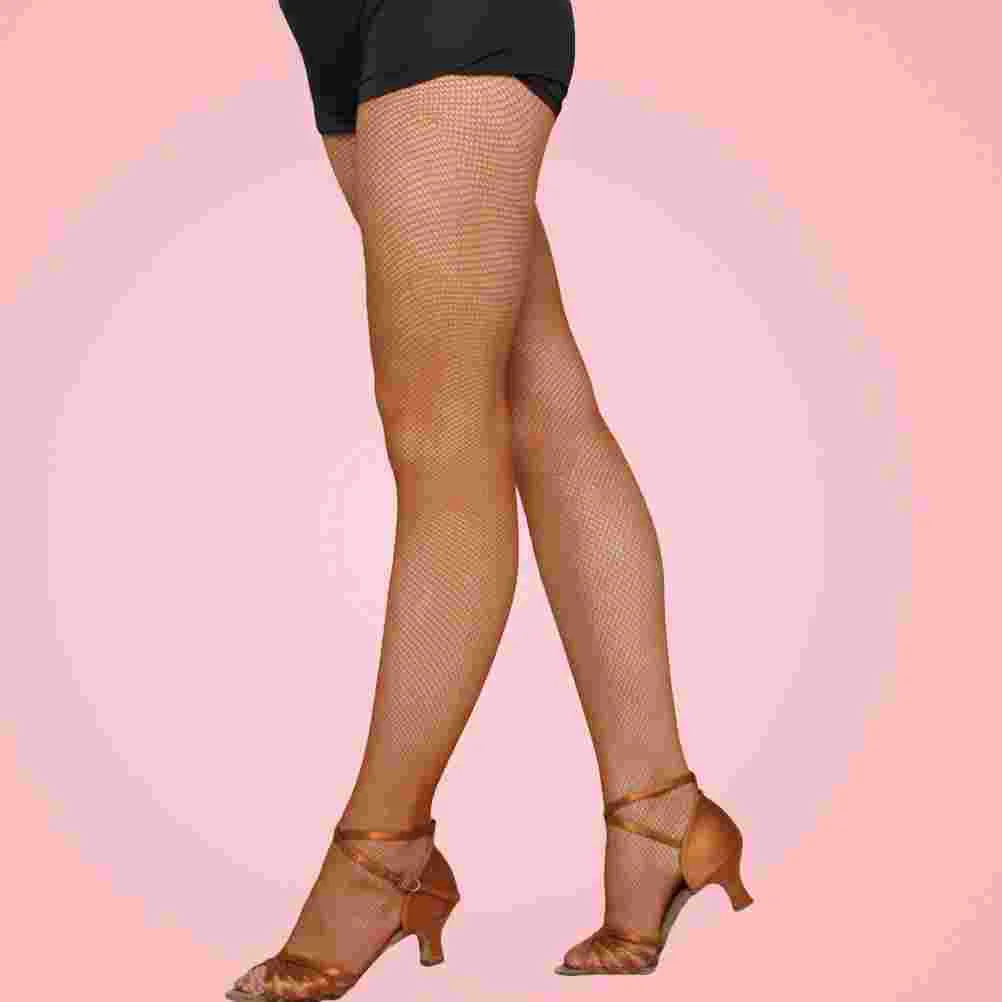 Spandex Stockings Latin Pantyhose Breathable Caramel Color Hosiery Essential for Women