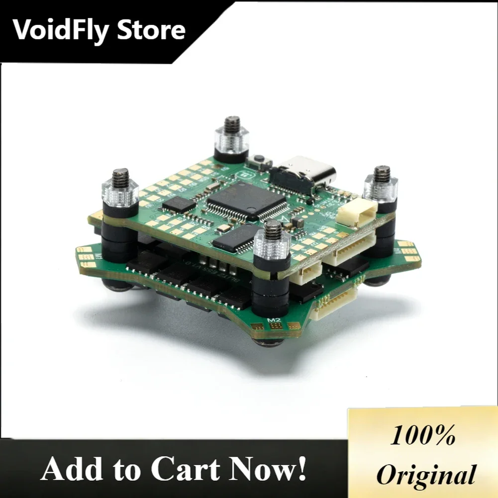 VoidFly IFlight BLITZ F7 Stack  Baro OSD F722 Flight Controller E55 G2 55A BLHELI32 4in1 ESC 2-6S 30X30mm for FPV Freestyle Dron