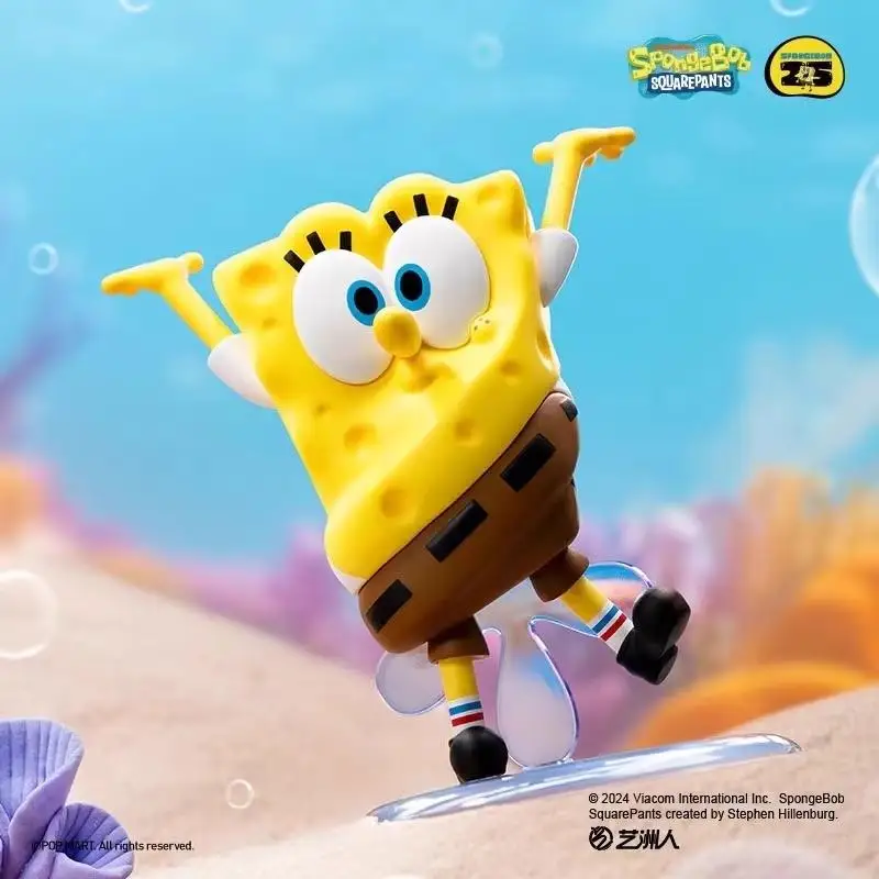 Original Popmart Spongebob Squarepants Funny Series Handmade Blind