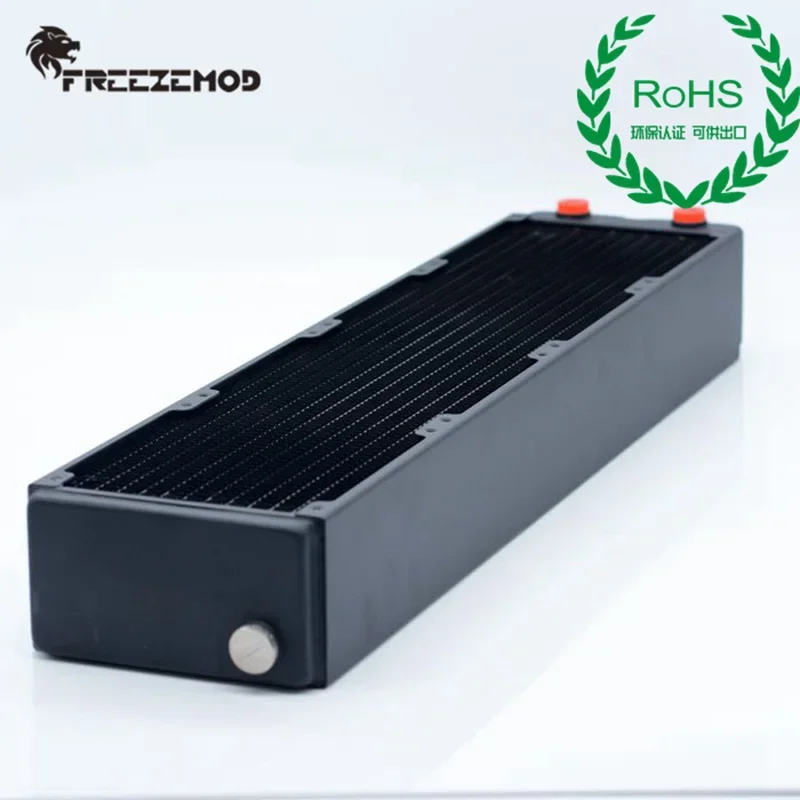 FREEZEMOD 480 Copper PC Radiator Heatsink 65MM Thickness G1/4 Water Cooling Cooler 3 Layers Channels