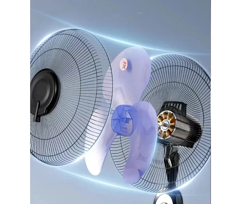 spray electric fan household silent  fan ice cold water atomizing fan humidification water ice refrigeration shaking head