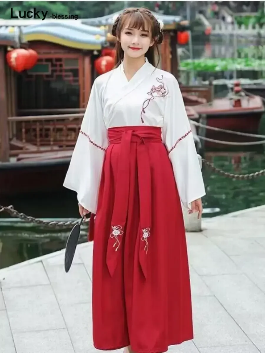 Japanse Jurk Vrouwen Lange Kimono Vest Meisjes Rok Top Bloemen Geborduurde Volledige Mouw Oude Oosterse Cosplay Vest Nieuwe