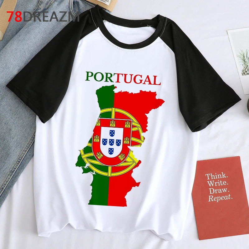 portugal tshirt male couple clothes print harajuku kawaii vintage white t shirt t-shirt aesthetic