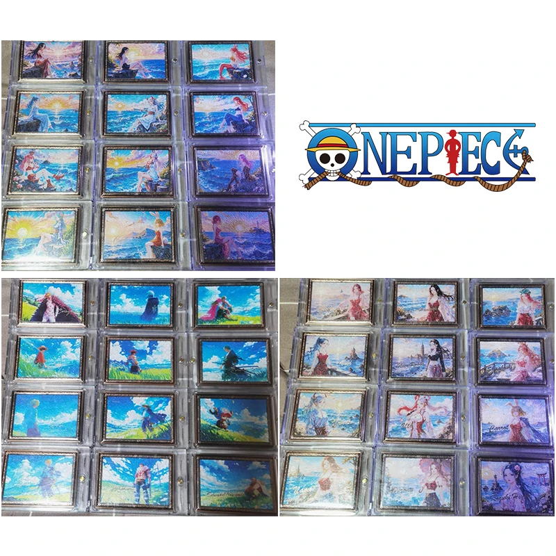 Anime One Piece Nami Robin Yamato Hancock Uta Perona Zoro Luffy Rare Collection Cards Christmas Birthday Gifts Children's Toys