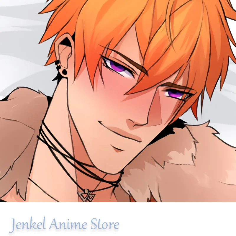Dakimakura Anime ObeyMe! Beelzebub Mammon Lucifer Barbatos Pillowcase Life-size Double-sided Print Body Pillow Cover