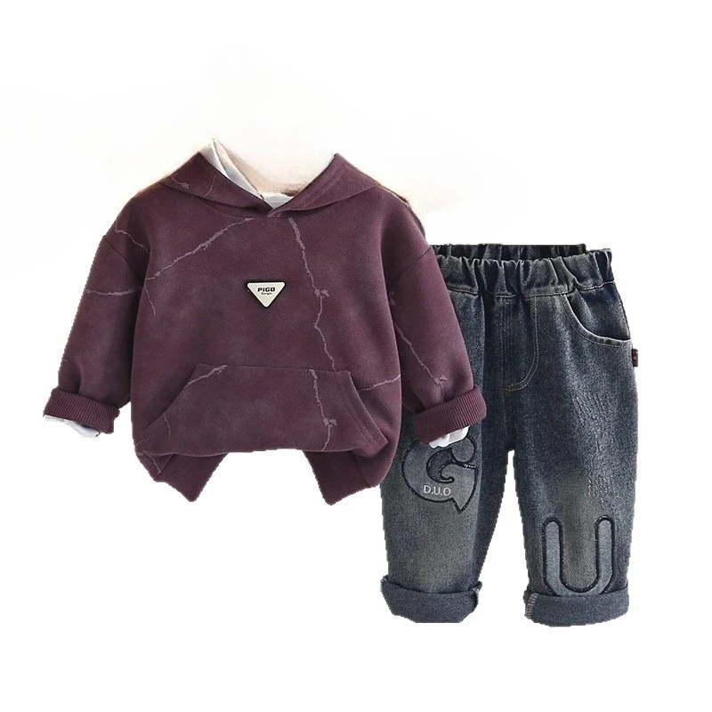

New Autumn Baby Clothes Suit Children Boys Hoodies Pants 2Pcs/Sets Infant Girls Clothing Toddler Casual Costume Kids Tracksuits