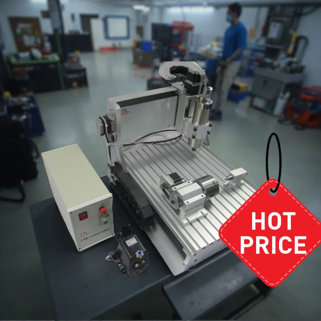 LY Metal Engraving Machine USB CNC 3020 3040 6040 6090 3 Axis 4 Wood Router Engraver Aluminum Milling Lathe Support Water Tank