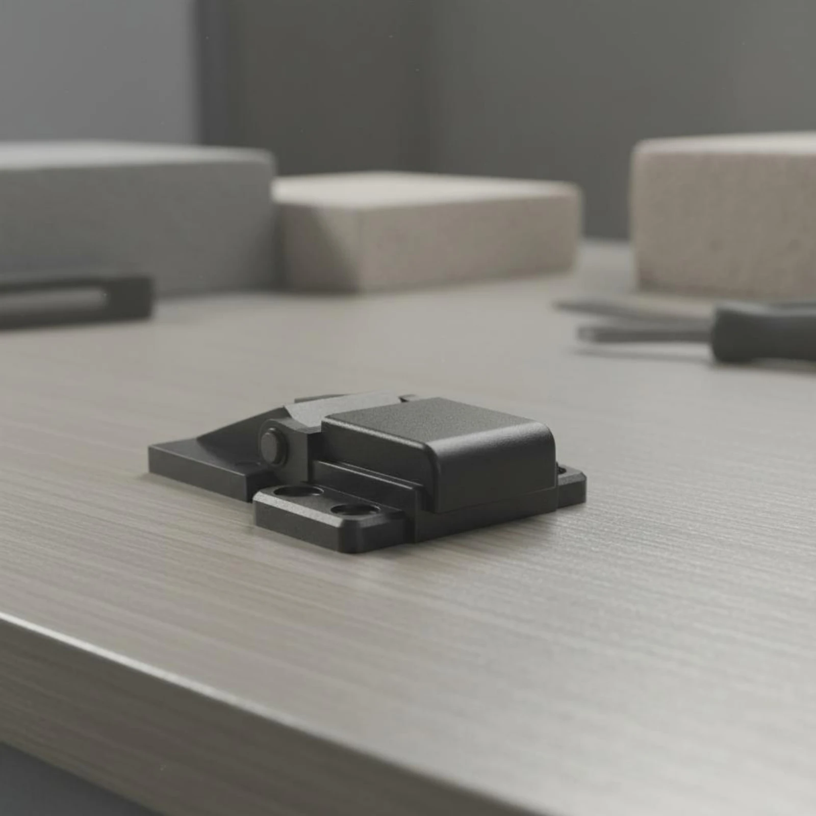 Dust Cover Hinge Compact Vinyl Player Lid Hinge Audio Accessory Rectangular Mounting Piece Long-Lasting