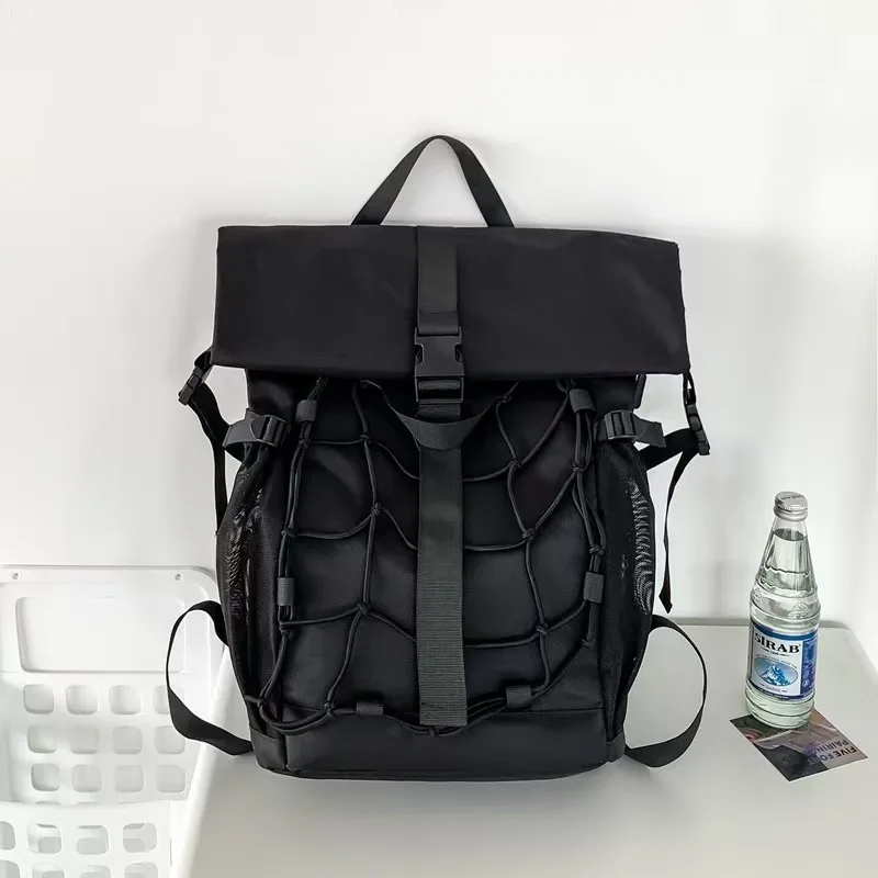 Outdoor helmet basketball men's backpack short distance travel bag sports basketball bag hiking bag college student backpack cyc