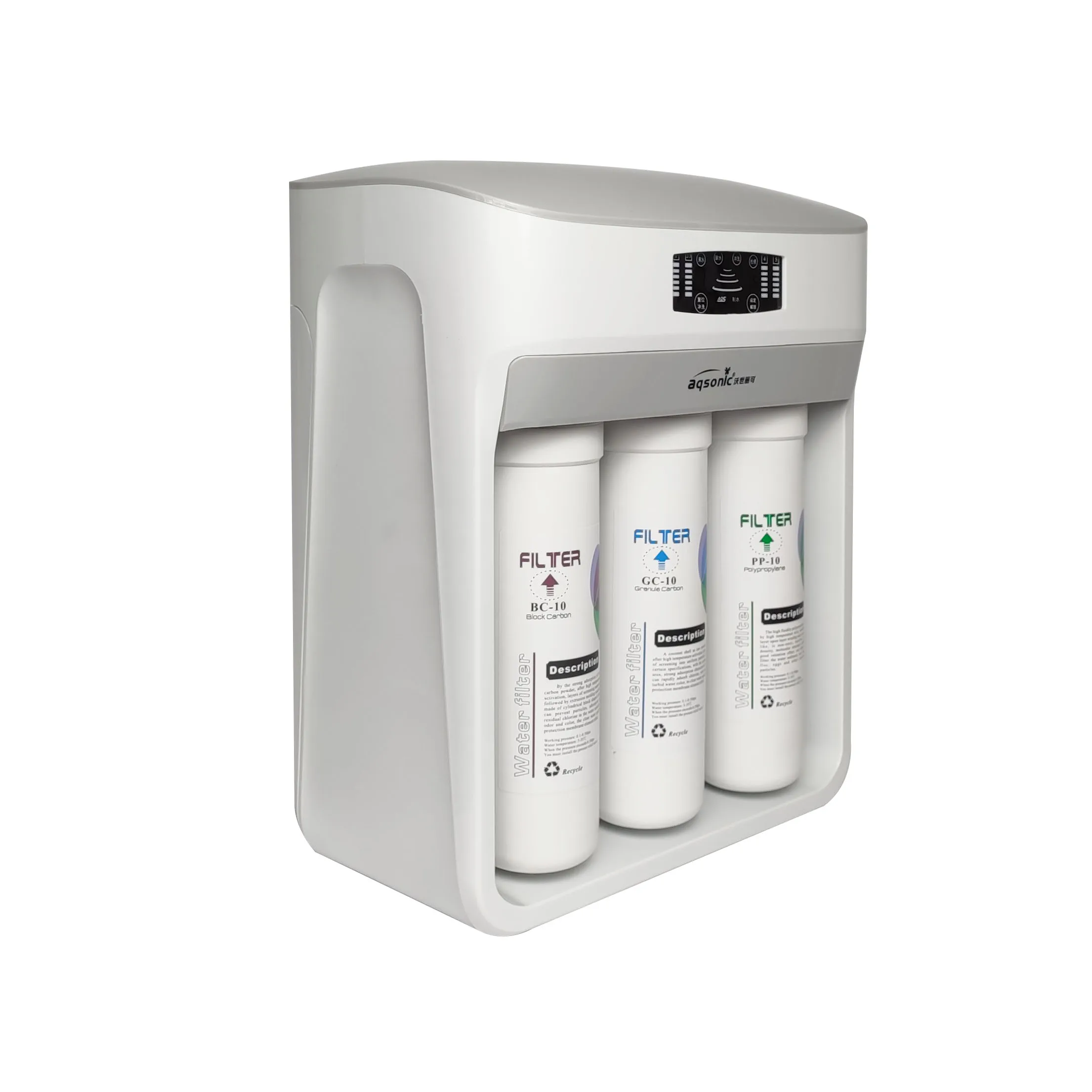 Electric 6-Stage Reverse Osmosis Water Purification System Alkaline Mineral Filter Household Water Filters and Purifiers