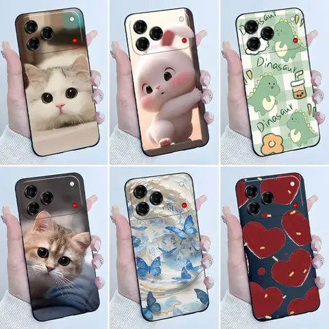 Case For ZTE Blade V80 Vita/Nubia V80 Design/Blade V80 Pro/Blade V80 Design Shell Protective Cover Soft Silicone Phone Casing