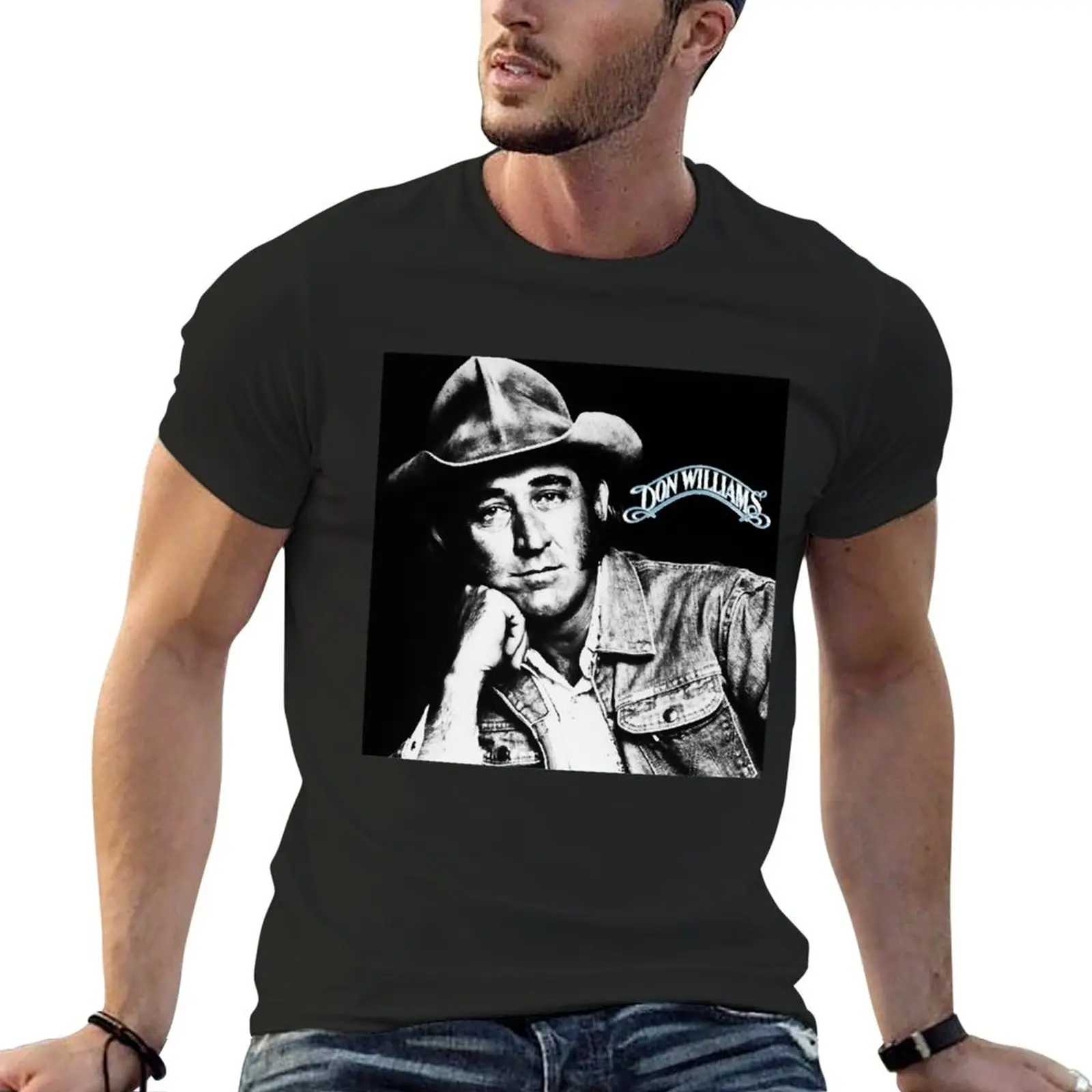 Don williams-カントリーアーティストのTシャツ,ヒットしたバラードのベストコレクション,音楽デザイン,人気のかわいいGIシャツ