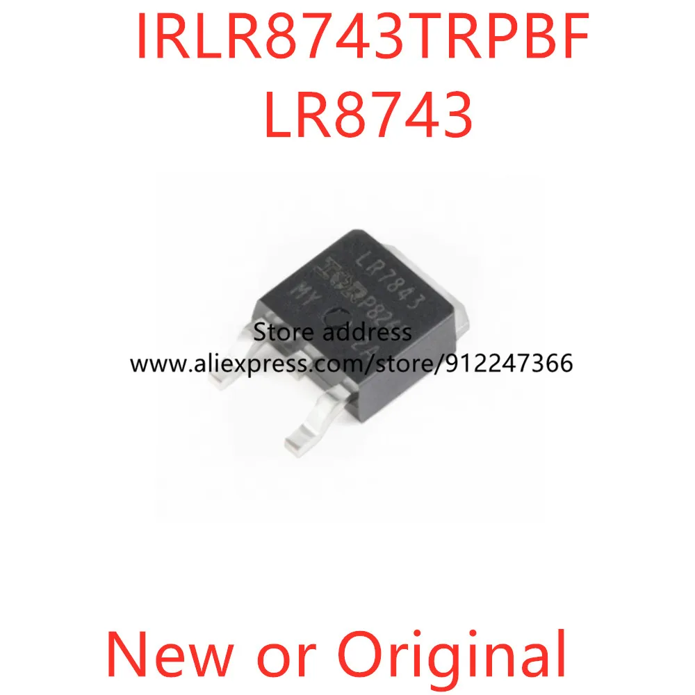 10pcs LR8743 IRLR8743TRPBF TO-252 New and Original