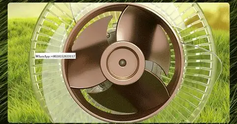 Luftzirkulation, vertikaler Kopfschütteln, intelligenter energiesparender Bodenventilator MM