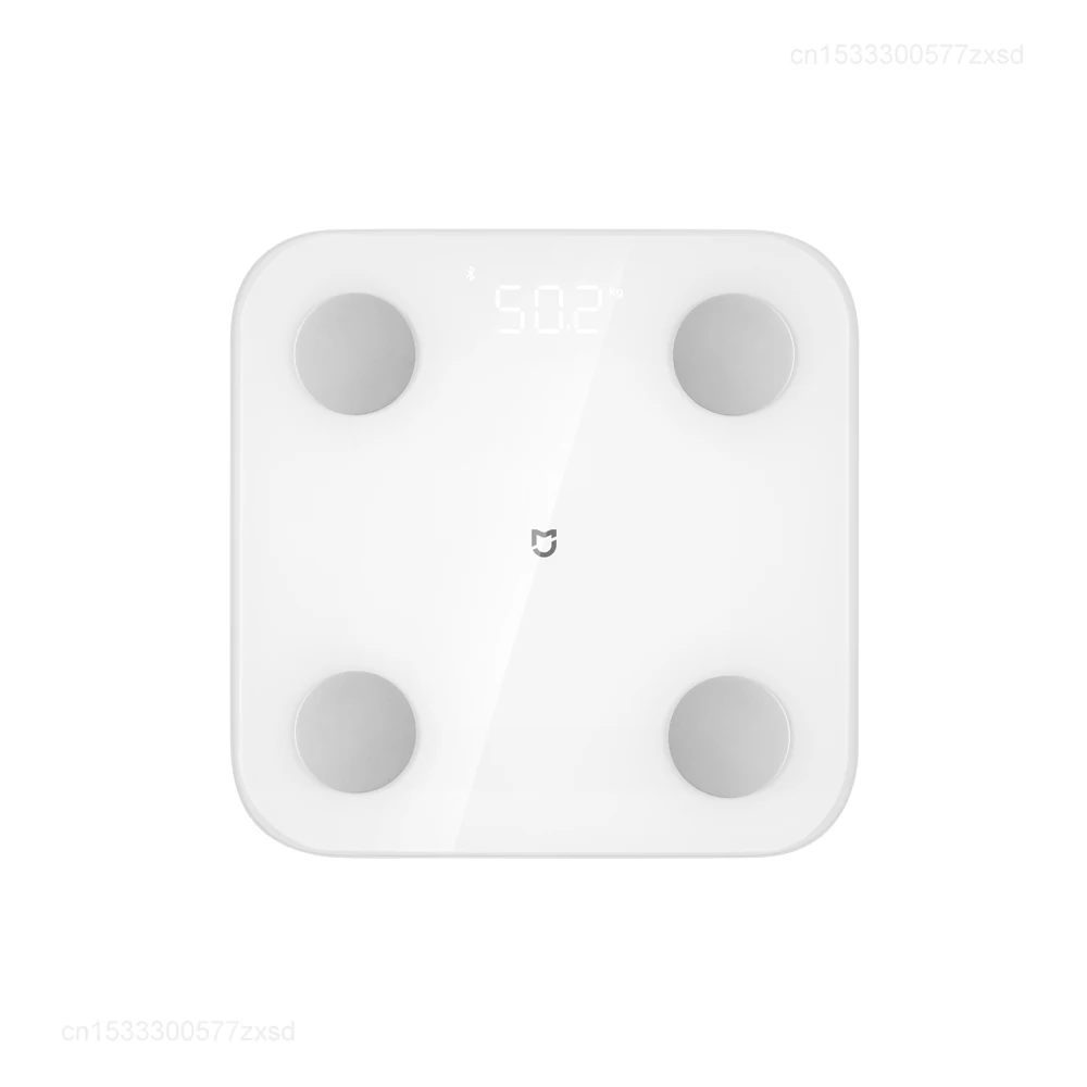 Xiaomi Mijia Весы для жира в теле S400 Bluetooth 5.0 Умный дом Весы для тела Макс. 150 кг Светодиодный дисплей Двухчастотное точное измерение