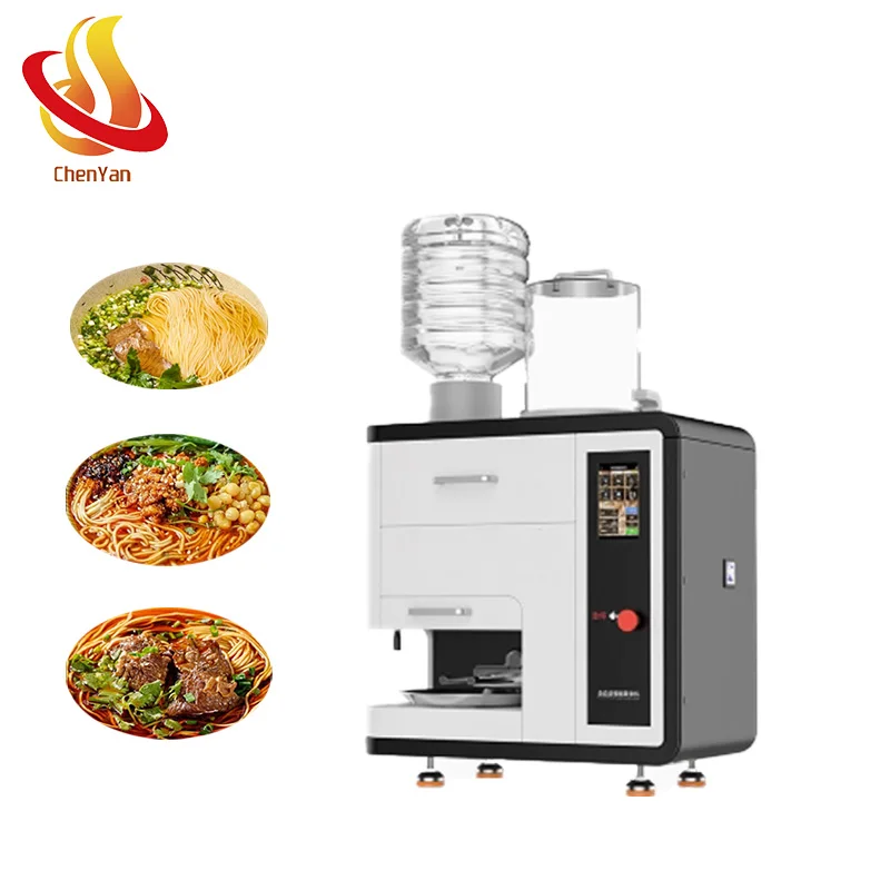 Commercial All-in-One Automatic Intelligent Noodle Machine 220V Multi-Functional Knead Dough Pulled Noodles Motor Core Component