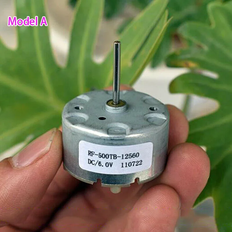 DC 12V RF-500TB-12560/  RC500-KW/16260 Carbon Brush Motor Spindle Engine Long Shaft for Sweeping Robot/ Vacuum Cleaner