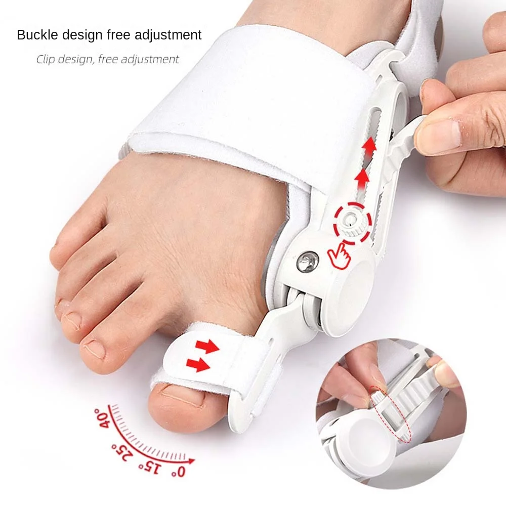 

Adjustable Bunion Corrector Toe Valgus Bunion Splint Big Toe Straightener Dislocation Fracture Joint Support