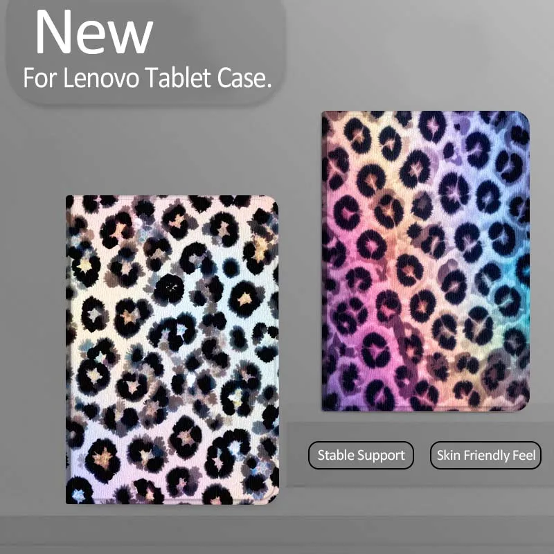 

Art Luxury Leopard Print For Xiaoxin Lenovo Tab Pad K11 K10 M10 P11 3rd Plus Pro Legion Y700 Y900 Gen4 2 Tablet Case Gift