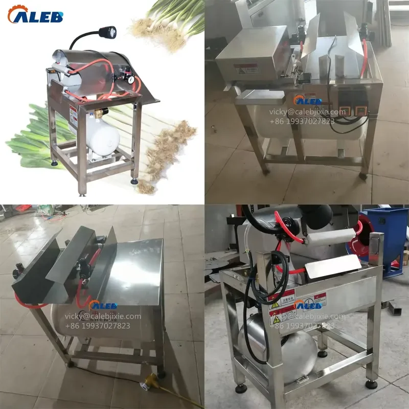 Máquina Peladora de Bok Choy con Certificado SFW, Cortadora de Raíces y Hojas de Vegetales para Bases de Cría y Cantinas, Resistente a la Corrosión