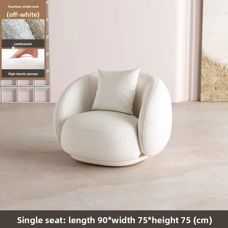 صالون تجميل استوديو الفندق، استقبال مريح بسيط للضيوف يتفاوضون مزيج الأريكة