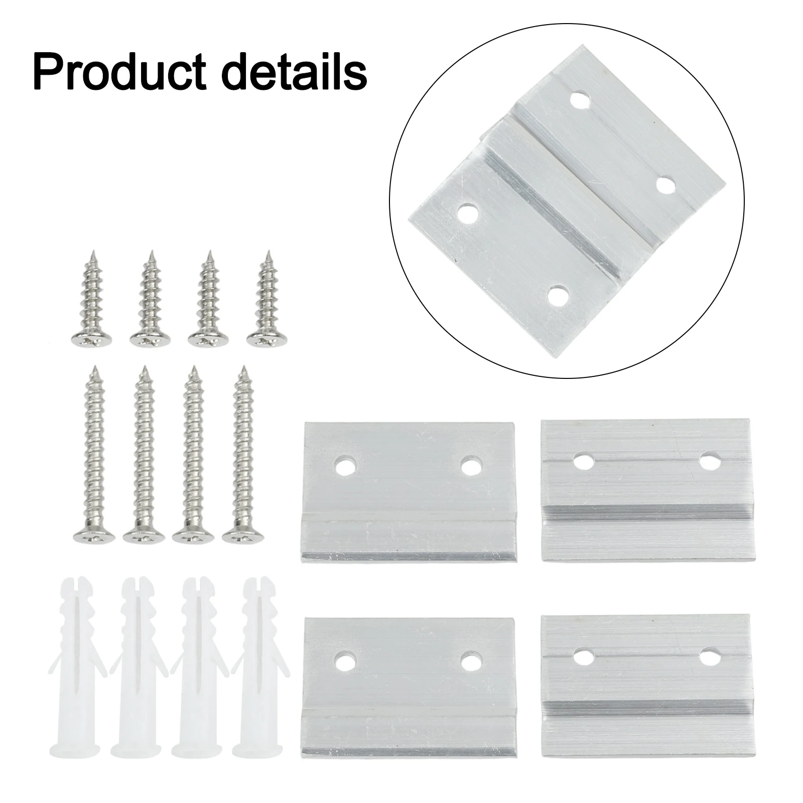 Picture 6: Hanging Hardware Mirror Hanger Professional Mounting Level Rustproof Material Versatile Usage For Mirrors For Picture Frames