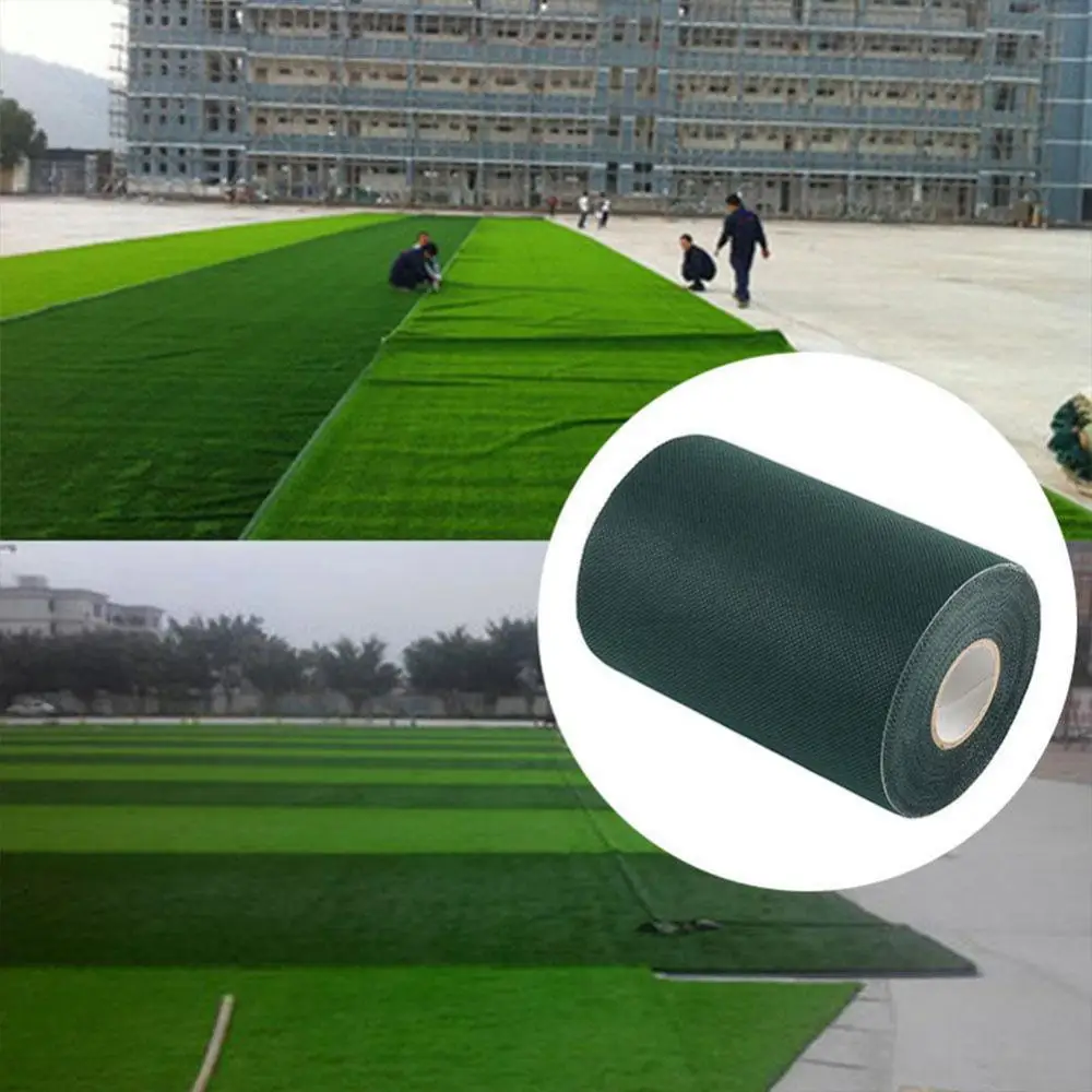 15x1000cm Lawn Grass Carpet Artificial Turf Bonding Cloth Waterproof Non-toxic Synthetic Seaming Fix Joining Tape Garden Decor