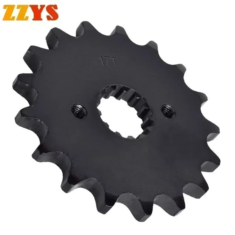 530 17T Tooth Motorcycle Front Sprocket Gear Star Cam Pinion Freewheel For Yamaha Road FZS600 SP Fazer FZS 600 FZS600S FZS600SP