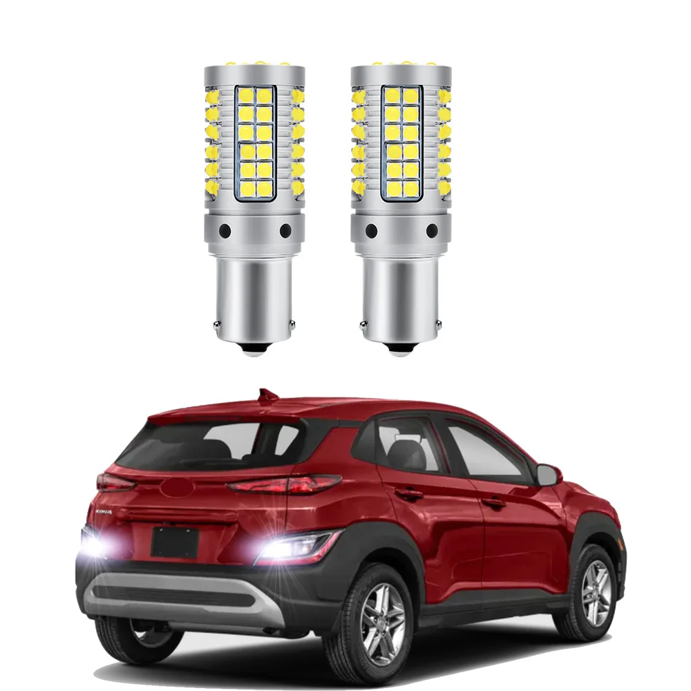 

2 шт. светодиодные лампы Canbus для Hyundai Kona EV 2019 2020 2021 2022 светодиодный резервный фонарь заднего хода супер яркий