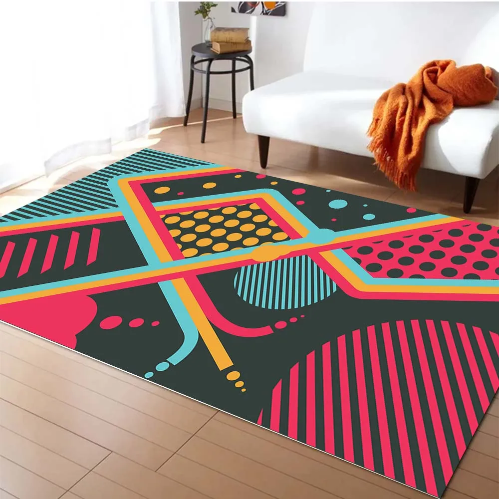 Colored Rug kids Non-slip Floor Mat carpets for bed room Carpet for Kitchen Large size carpet for bedroom Hot selling carpets