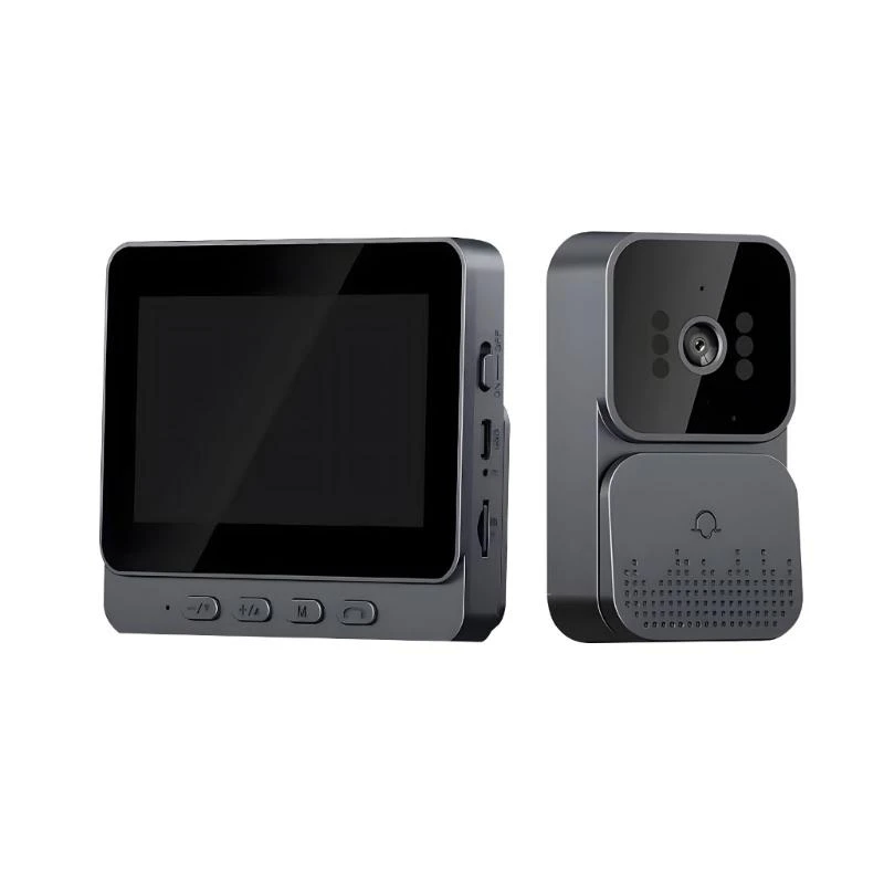 

C7AB Video Door Entry System IPS Display 800mAh Battery Two Way Communication Night Visibilities