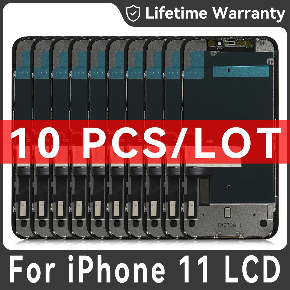 10Pcs/Lot Best OEM For iPhone 11 Display LCD Screen With 3D Touch Digitizer Replacement Assembly Parts With True Tone Function 9 sold368,209.99Speeder StoreSee previewSimilar items