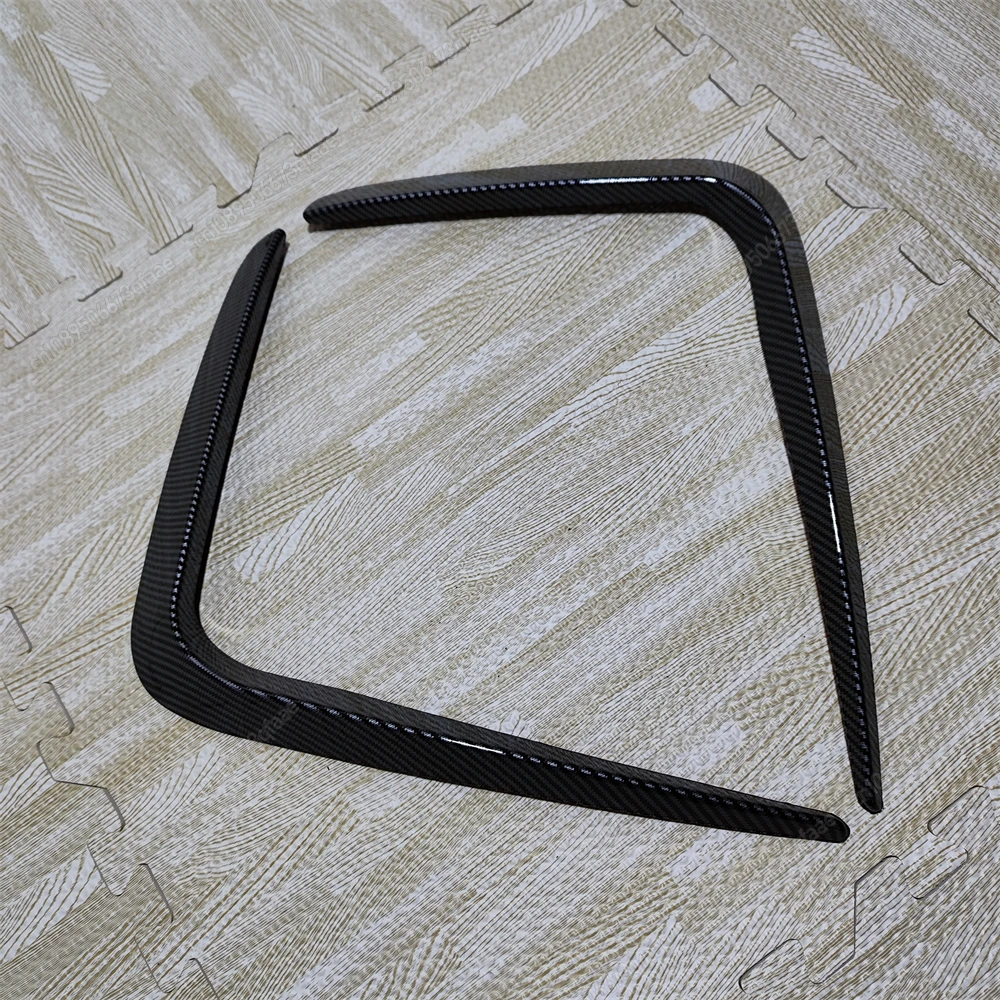 لسيارات BMW 4 Series G22 G23 420i 430i M440i 2020-2024 مصباح الضباب مصبغة غطاء الكسوة الجبهة حافة مصد السيارة الفاصل تنفيس الهواء طقم الجسم ضبط